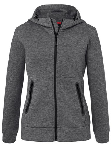 J-JN1143-Ladies Hooded Jacket